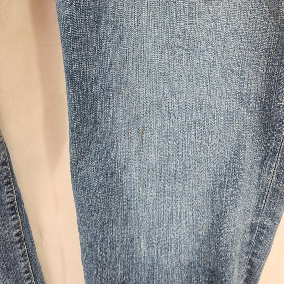 Torrid Relaxed Boot Cut Denim Jeans Women's Plus 26R High Rise Blue Distressed - Picture 6 of 10